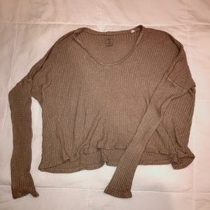 Pacsun Me to We waffle long sleeve shirt size M